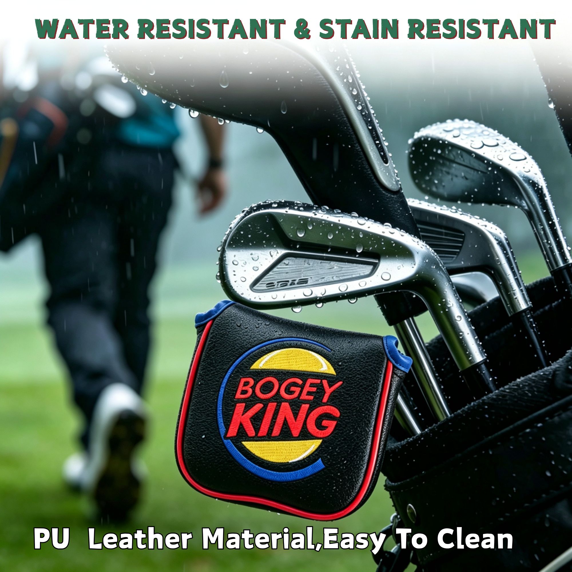 Funny Bogey King Golf Headcove - Putter Mallet Blade recension och pris
