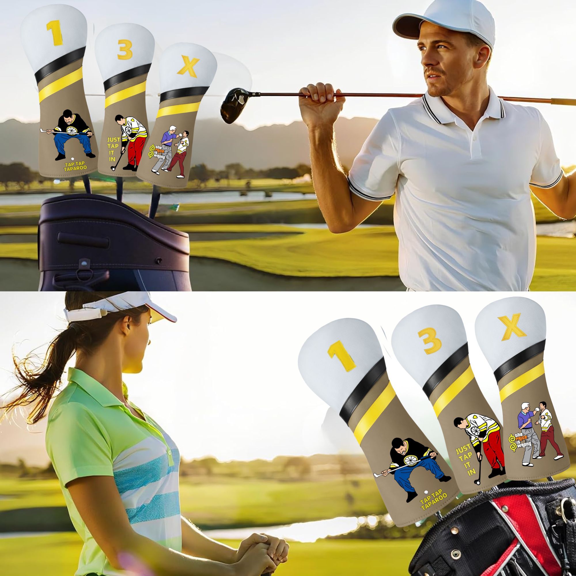 Funny Happy Gilmore Golf Club  - Putter Mallet Blade recension och pris