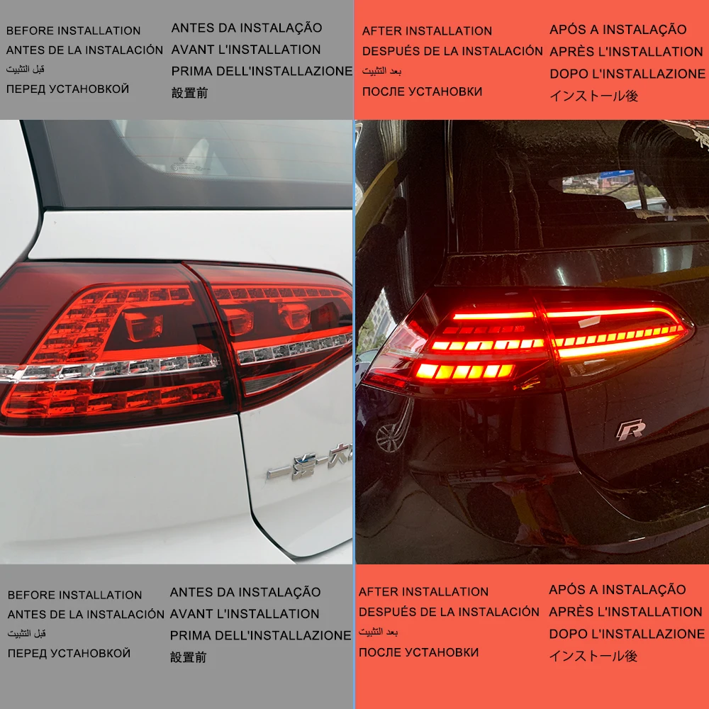 For VW Golf 7 2013-2017 Car LE - Golf Equipment And Accessories recension och pris